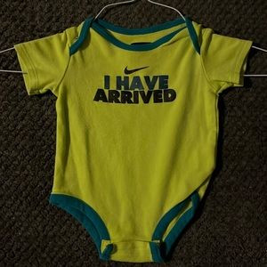 Nike onesie 3-6 month